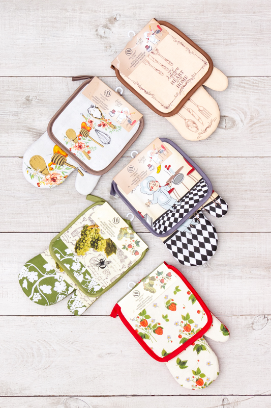 Набір кухонний (прихватка, рукавичка)